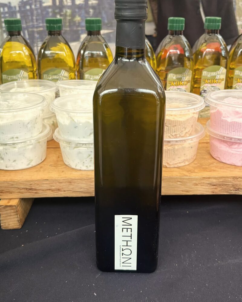 Fles Methoni extra vierge olijfolie